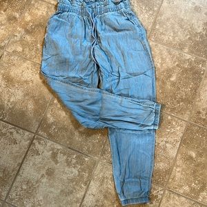 Super soft denim jogger size medium